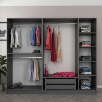 Dulap Trendy Kale 190 Anthracit 225x190x52cm GTR004743