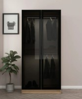 Dulap Trendy Kale 210 Dore/Black 90x210x52cm GTR004834