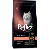 Сухой корм для кошек Reflex Adult Hairball & Indoor Salmon 1.5kg