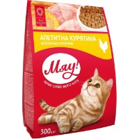 Сухой корм для кошек Мяу Adult Chicken 300g