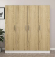 Dulap Trendy Kale 2701 Walnut/White 180x190x52cm GTR004222