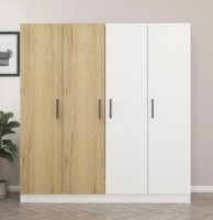 Dulap Trendy Kale 3109 White/Walnut 180x190x52cm GTR004262