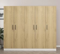 Dulap Trendy Kale 2702 Walnut/White 225x190x52cm GTR004223