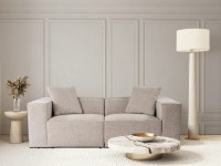 Диван Trendy Lora Light Mocha 108x220x65cm GTR003178