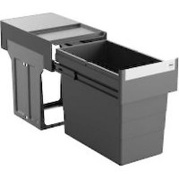 Урна Hailo AS Tandem 28 Dark Grey (3666911)