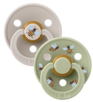 Пустышка BIBS Bumblebee: Mushroom/Sage 0-6m 2pcs (5713795270576)
