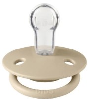 Пустышка BIBS De Lux Silicon 0-3m Vanilla (1010245C)