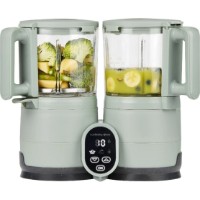 Robot de bucătărie Babymoov Nutribaby Glass Celadon Green 4in1 (A001138)