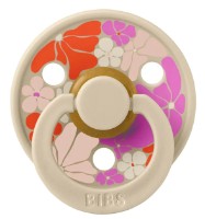 Пустышка BIBS Flower Child Latex 0m+ Vanilla (10014245C)