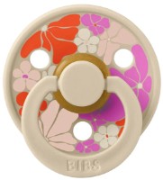 Пустышка BIBS Flower Child Latex 6m+ Vanilla (20014245C)