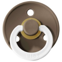 Пустышка BIBS Fosforescenta Colour Glow Latex 6m+ Dark Oak (200255C)