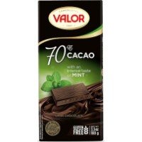 Шоколад Valor Dark Mint 70% 100 г.