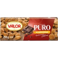 Шоколад Valor Puro Almendras 250g