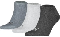 Ciorapi pentru bărbați Puma Unisex Sneaker Plain 3P Anthracil Mel Grey, s.39-42