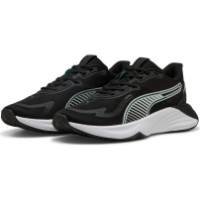 Adidași pentru dame Puma Pwr Hybrid Tr Wns Puma Black/Sage Frost/Green Terrain, s.38.5