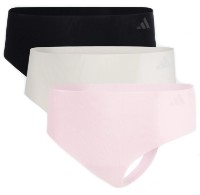 Женские трусы Adidas Amfpp - 3Pk Thong Black/Dash Grey/Wonder Quartz, s.XL