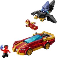 Конструктор Lego Marvel Iron Man Car&Black Panther vs.Red Hulk (76310)