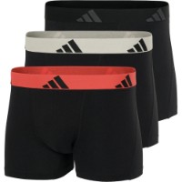 Мужские трусы Adidas Afc - 3Pk Trunk Black/Coral/Wonder Alumina, s.XXL