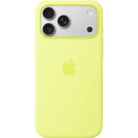 Husa de protecție Apple iPhone 17 Pro Silicone Case with MagSafe Neon Yellow (MGFF4)