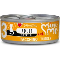 Влажный корм для кошек Disugual Mini Me Adult Turkey & Bresaola 85g