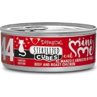 Влажный корм для кошек Disugual Mini Me Sterilized Beef & Roast Chicken 85g