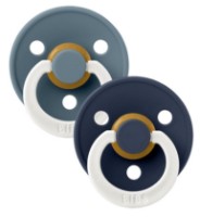 Suzeta BIBS Glow Petrol/Deep Space 0-6m 2pcs (110455)