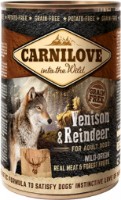 Влажный корм для собак Carnilove Wild Meat Venison & Reindeer 400g