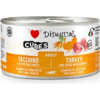Hrană umedă pentru câini Disugual Adult Turkey with Speck & Carrots 150g