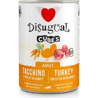 Влажный корм для собак Disugual Adult Turkey with Speck & Carrots 400g