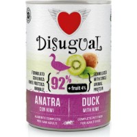 Влажный корм для собак Disugual Adult with Duck & Kiwi 400g
