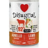 Влажный корм для собак Disugual Adult with Lamb & Pear 400g