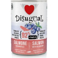 Влажный корм для собак Disugual Adult with Salmon & Blueberry 400g