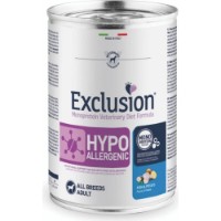 Hrană umedă pentru câini Exclusion Diet Hypoallergenic Fish&Potato All Breeds Adult 400g 