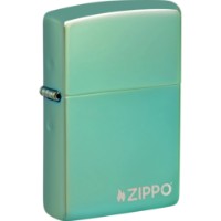 Зажигалка Zippo 28129ZL Classic High Polish Green Zippo Logo