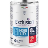 Hrană umedă pentru câini Exclusion Diet Mobility Pork&Rice Adult All Breeds 400g 