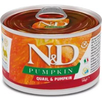 Влажный корм для собак Almo Nature N&D Mini Quail & Pumpkin 140g