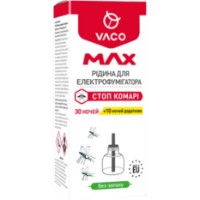 Картридж к электрофумигатору Vaco Max Stop Komarom 30ml