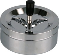 Пепельница Hermann Hauser Spinning ashtray Chrome 502508 14cm