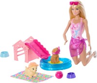 Кукла Mattel Barbie Puppy Pool Party (194735258680)