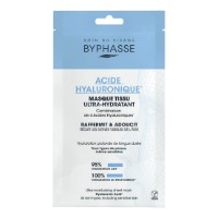 Тканевая маска для лица Byphasse Ultra Moisturizing Hyaluronic Acid 1pcs