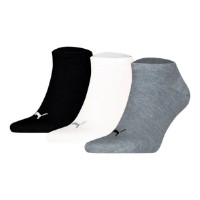 Сiorapi pentru copii Puma Unisex Sneaker Plain 3P Grey/White/Black, s.35-38