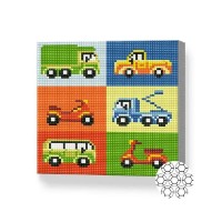 Алмазная картина по номерам Art Gallery Premium Useful Machines 20x20cm (BJ993)