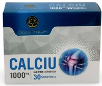 Vitamine Herbal Therapy Calciu 1000mg 30tab