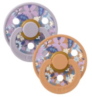 Suzeta BIBS June Blossom: Pumpkin Mix 0-6m 2pcs (5713795261741)