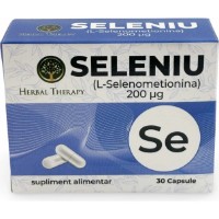 Vitamine Herbal Therapy Seleniu 200mcg 30cap