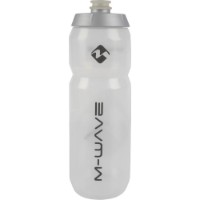Sticlă pentru apă M-Wave PBO Bright Transparent/Silver 750ml