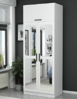 Dulap Trendy Kale 2222 White 90x255x52cm GTR004931