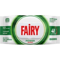 Салфетки влажные для уборки Fairy Power Wipes 100pcs