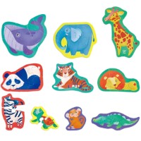 Пазл Hape Jungle Friends 10in1 (6943478046993)