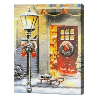 Tablou pe numere Art Gallery Econom Ajunul Anului Nou 40x50cm (GX42359)